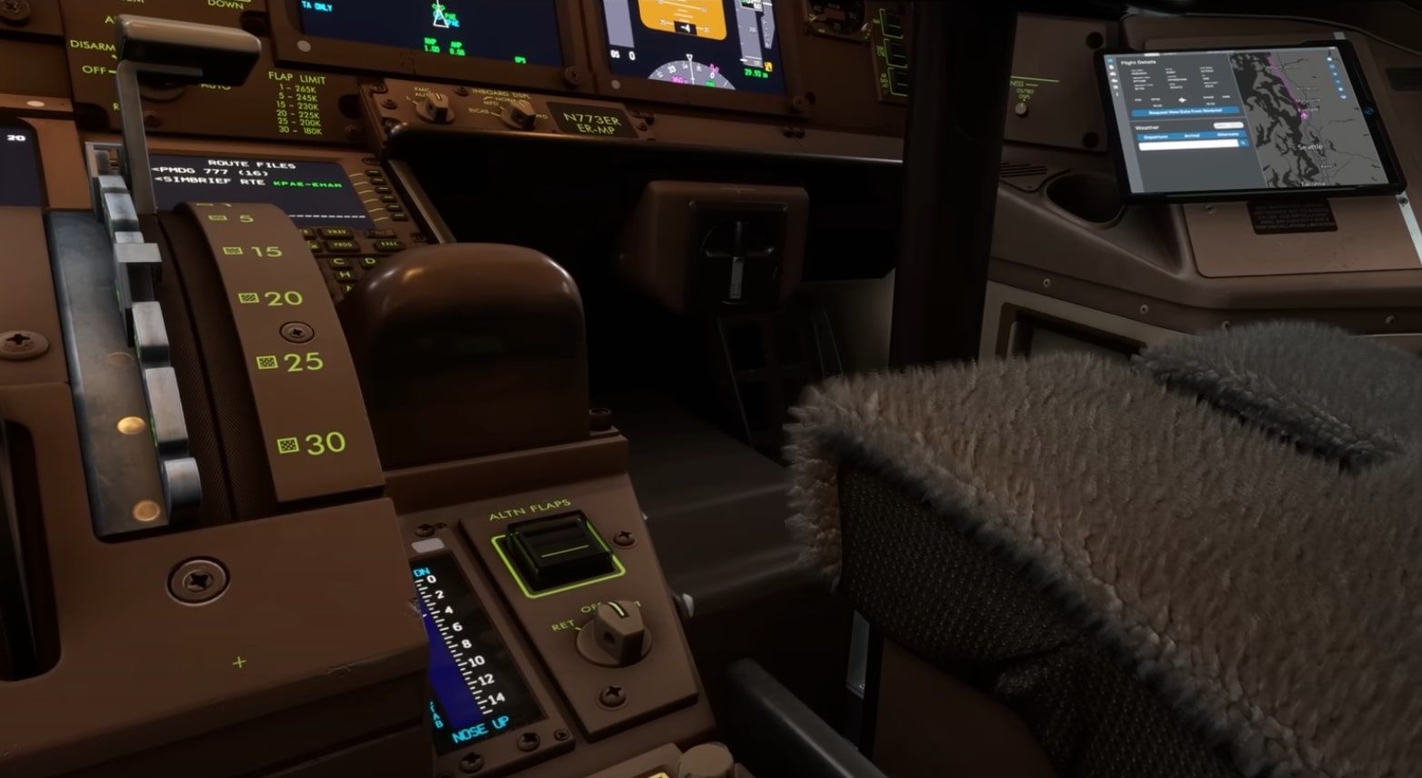 Первый взгляд на Boeing 777-300ER компании PMDG для Microsoft Flight Simulator