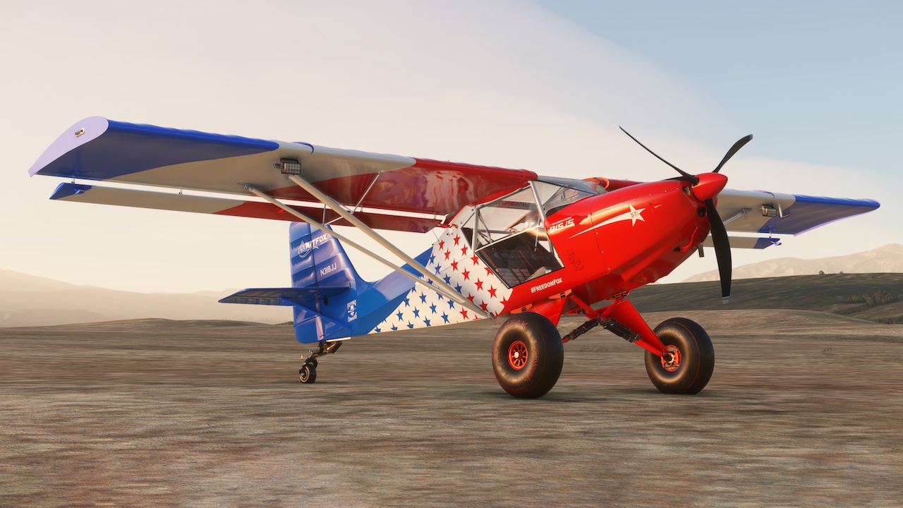 Parallel 42 FreedomFox и Fox2 в Microsoft Flight Simulator