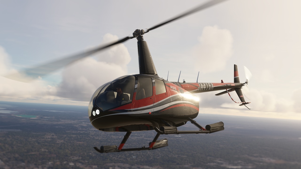 Robinson R66 v3.5.0 от CowanSim для Microsoft Flight Simulator
