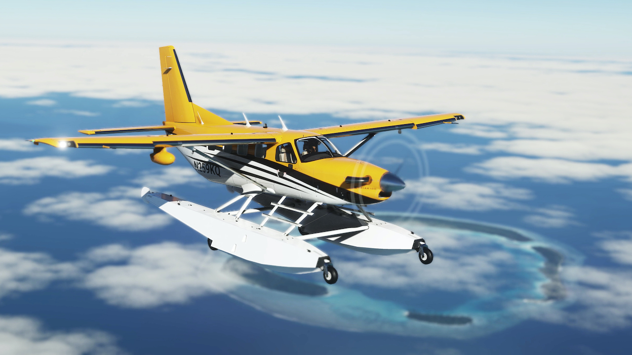 Daher Kodiak 100 Amphibian v1.6.0 от SimWorks Studios в MSFS