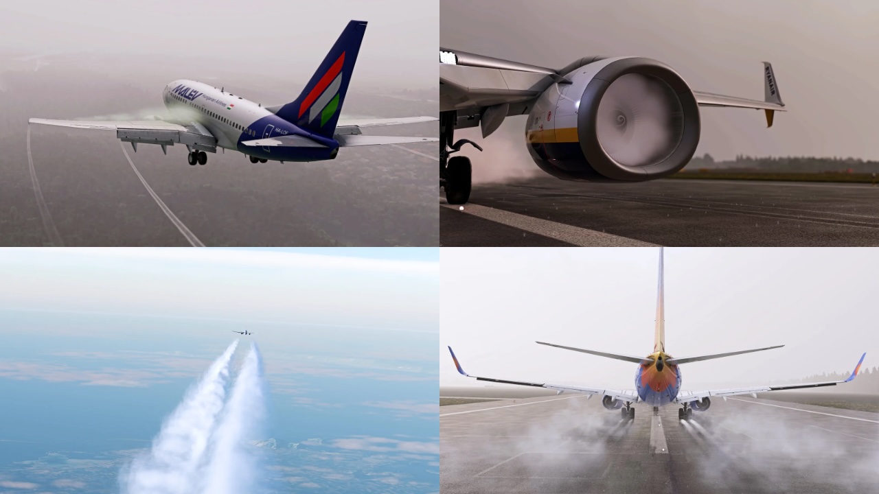 737 Immersion Parallel 42 в MSFS — визуальные эффекты полёта на Boeing 737