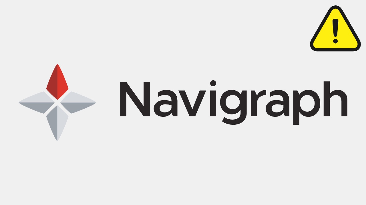 Интерфейс Navigraph Navdata AIRAC Cycle 2403 и карта маршрута в MSFS