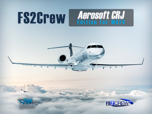 Интерфейс FS2Crew Aerosoft CRJ Edition в Microsoft Flight Simulator