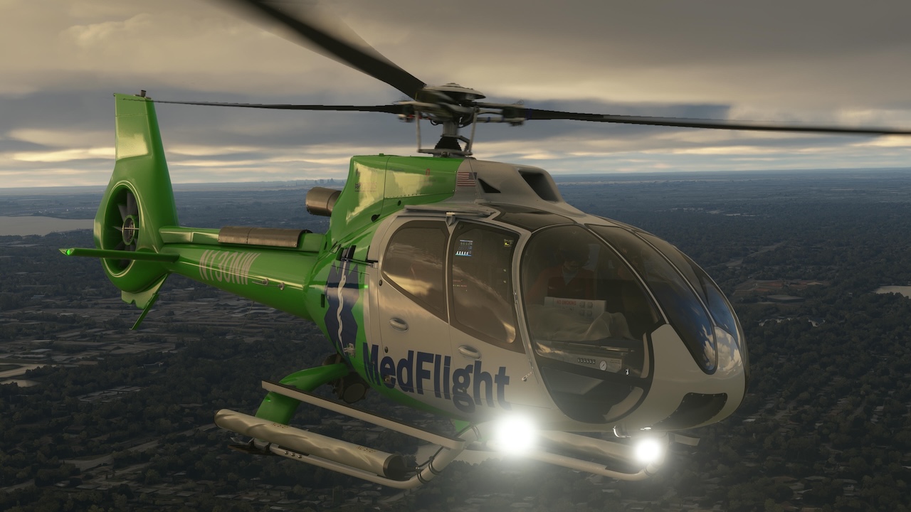 CowanSim Airbus H130 EC130 в Microsoft Flight Simulator