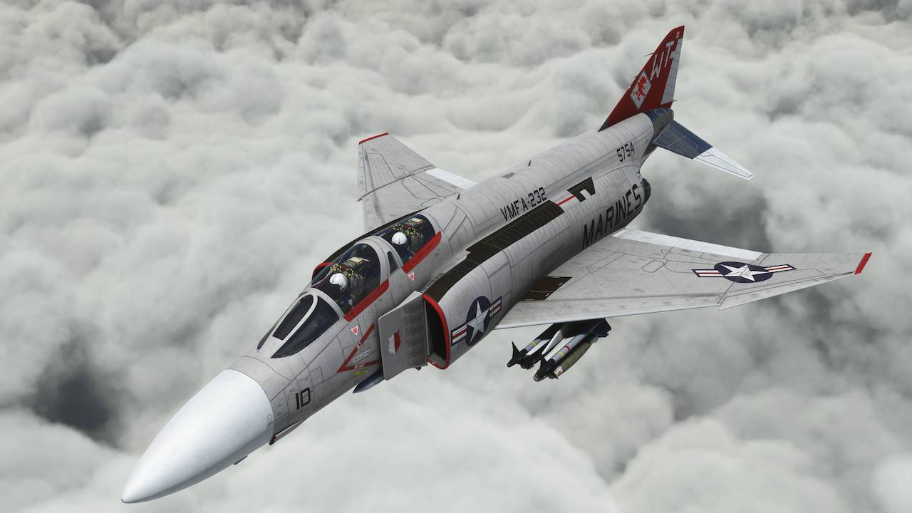 DC Designs F-4 Phantom – кокпит и внешний вид в MSFS 2020